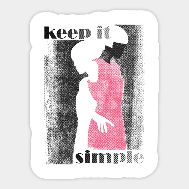 Simple Sticker by Randi Antonsen